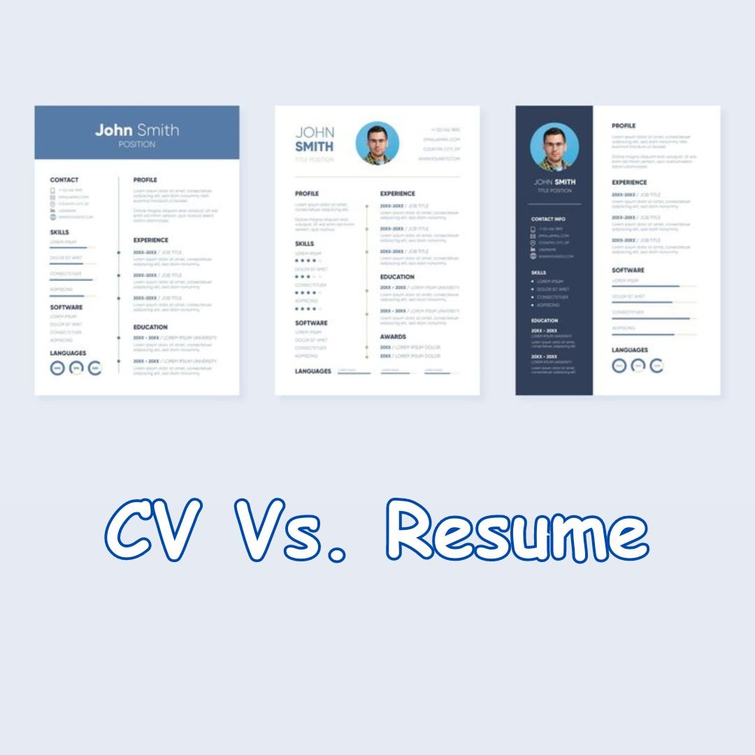 What is the difference between a resume and a CV?